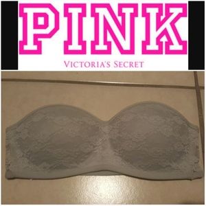 NWOT VS light blue lace bandeau